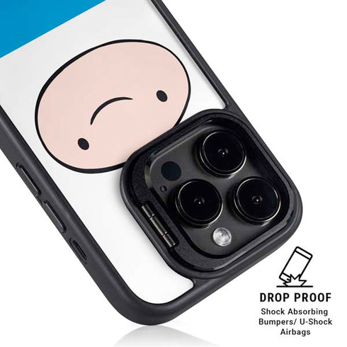 Adult Swim Adventure Time Finn Mertens iPhone 14 Pro Kickstand Case